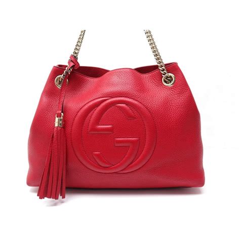 sac gucci soho rouge|sacs gucci femme.